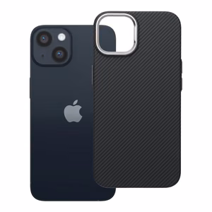 Ar MagSafe saderīgs K-Look maciņš iPhone 13 / 14, melns