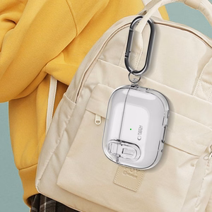 Tech-Protect Slim Hook apvalks AirPods 1 / 2 (m) - skaidrs