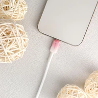 FORCELL F-ENERGY C353 kabelis USB A uz Lightning 2,4A 12W Gradient 1 m balts