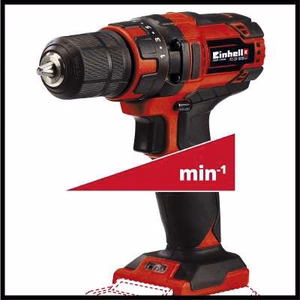 Einhell TC-CD 18/35 Li-Solo – akumulatora urbjmašīna-skrūvgriezis, melns/sarkans