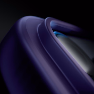 3mk Smoke MagCase futrālis iPhone 17 Pro Max - violeti caurspīdīgs