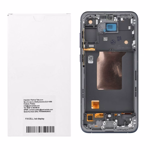 REWA OLED LCD displejs ar rāmi SAMSUNG A55, melns