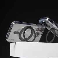 CARE by PanzerGlass Funkcionālais viedtālruņa apvalks ar statīvu iPhone 16 6.1" melns/melns Magnētiskais 1321