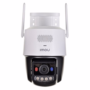 Bezvadu IP kamera Imou Titan Pro, 6 MP, PTZ, kupola, iekštelpu/āra, melna/balta