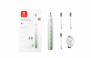 Oclean Flow S elektriskā zobu birste, zaļa