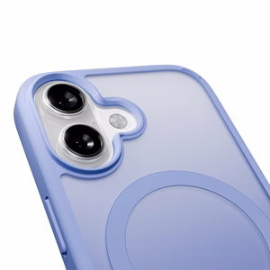 Чехол Puro Gradient TPU совместимый с MagSafe для iPhone 17 - синий