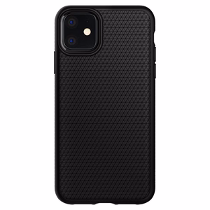 Spigen Liquid Air viedtālruņa apvalks iPhone 11 - matēts melns