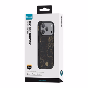 Benks ArmorEdge X1 Air Navigator Kevlar Case (C.K.FL.AP.SJ.0069) iP18 Pro/17 Pro czarne