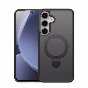 Futrālis Dux Ducis Yind With Magnetic Stand priekš Samsung S936 S25 Plus melns