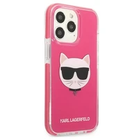 KARL LAGERFELD KLHCP13LTPECPI IPHONE 13 PRO / 13 6.1 "MACIŅŠ FUCHSIA / FUSCHIA CHOUPETTE HEAD
