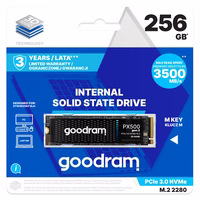 Goodram PX500 GEN.3 SSDPR-PX500-256-80-G3 internal solid state drive 256 GB M.2 PCI Express 3.0 NVMe 3D NAND