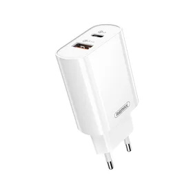 Lādētājs Remax RP-U37 20W USB-C/USB-A, balts