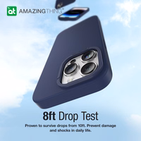 Amazing Thing Smoothie Magnētiskais apvalks MagSafe 8FT IP146.7PSMBU iPhone 14 Pro Max zilais