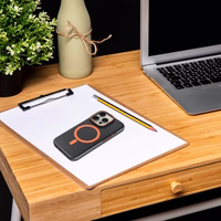 Viedtālruņa apvalks SIMPLY, saderīgs ar MagSafe, paredzēts iPhone 14 Pro Max, titāna melnais apvalks