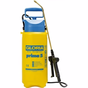 Gloria PRIMA 5 – 5 l dārza spiediena smidzinātājs, 3 bar