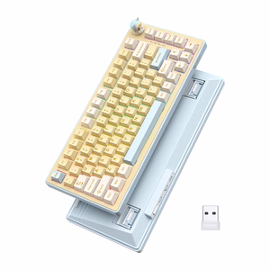 Onikuma MT707 spēļu tastatūra (dzeltena)
