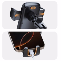 Blavec automašīnas turētājs BH-19 priekšējā stikla / paneļa (BH19-WSB) melns