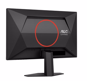 AOC G4 Q24G4RE datora monitors 60.5 cm (23.8") 2560 x 1440 pikseļi Quad HD LED melns, sarkans