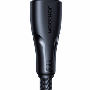 Joyroom S-UM018A11 Surpass USB-A–Micro-USB kabelis, 0,25 m (melns)