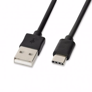 iBox IKUMTC USB kabelis 1 m USB 3.2 Gen 1 (3.1 Gen 1) USB A USB C melns