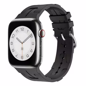 Beline siksniņa Apple Watch Silicone Ultra 42/44/45/49mm melns box