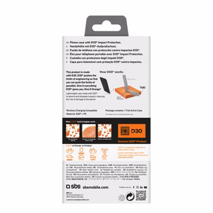 SBS Full Active D3O apvalks iPhone 16 Pro Max - melns