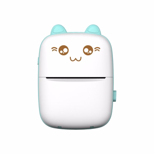 HURC9 Bluetooth Mini Kitty termoprinteris ar lietotni - zila