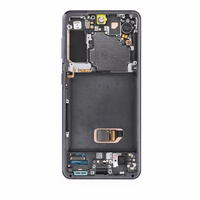 Komplekts LCD ekrāns SAMSUNG S21 5G G991B GH82-27257A pelēks