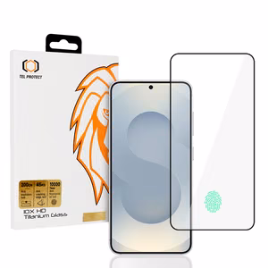 Aizsargstikls Tel Protect 10X HD Titanium paredzēts Samsung Galaxy S25 Plus/S24 Plus (ar pirksta atbloķēšanas funkciju)