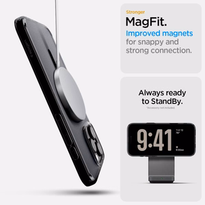 Spigen Ultra Hybrid viedtālruņa apvalks iPhone 16 Pro – melns