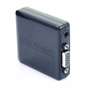 VGA+R/L to HDMI converter