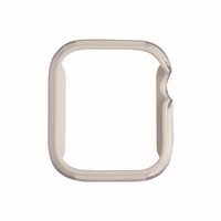 Uniq Valencia viedtālruņa apvalks Apple Watch 4 / 5 / 6 / SE 40mm - sudraba