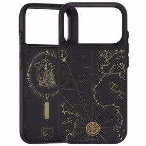 Benks ArmorEdge X1 Air Navigator Kevlar Case (C.K.FL.AP.SJ.0069) iP18 Pro/17 Pro czarne
