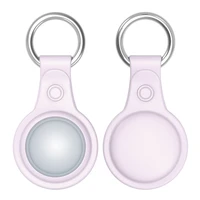 Dux Ducis 4 gab. komplekts silikona elastīgs vāks ar atslēgu piekariņu Apple AirTag (melns / zaļš / rozā / zils)