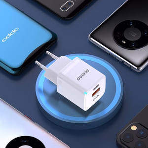 Sienas lādētājs GaN 33W PPS USB C/USB Dudao A13Pro – balts