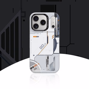 Чехол Benks Dynamic Magnetic Mecha (E070) для iPhone 17 Pro Max белый (Camera Control Button)