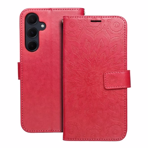Flip case for Samsung A35 5G Mezzo Book mandala magenta