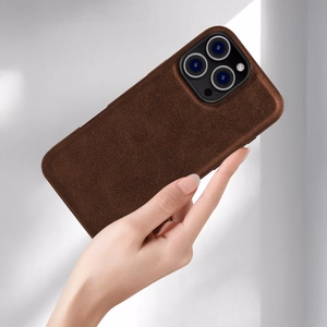 Telefona maciņš X-Level „Earl III Collection“ priekš Apple iPhone 17 brūns