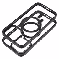 COLOR EDGE MAG COVER viedtālruņa apvalks saderīgs ar Magnētisko IPHONE 13 Pro melns