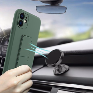 Wozinsky Kickstand Case силиконовый чехол с подставкой для Samsung Galaxy S21 Ultra 5G голубой