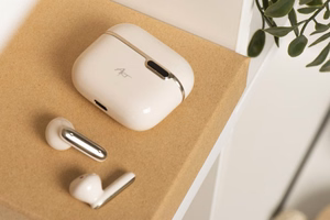 ART bezvadu austiņas Bluetooth TWS ar dokstaciju Type C AP-TW-B4W balta
