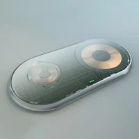 Choetech Qi 2in1 bezvadu lādētājs viedtālruņiem / Apple Watch ar statīvu (MFI) USB Type C balts (T317)