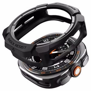 Spigen Rugged Armor maciņš modelim Samsung Galaxy Watch Ultra 47 mm – matēti melns