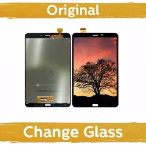 LCD displejs saderīgs ar Samsung T385 / T380 Tab A 8.0'' melns (atjaunots: Ķīna)