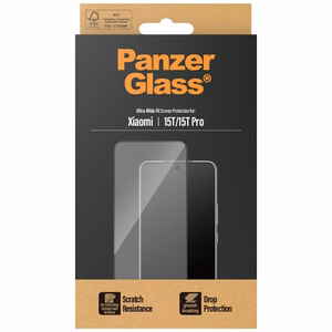 PanzerGlass Ultra-Wide Fit rūdīts stikls priekš Xiaomi 15T / 15T Pro