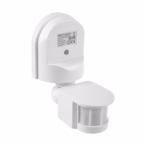 MCE25W sienas 180° kustības un krēslas sensors