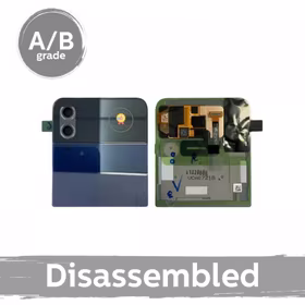 LCD displejs saderīgs ar Samsung F721 Z Flip4 (ārējais) ar rāmi / zils / (9/10 lietots)