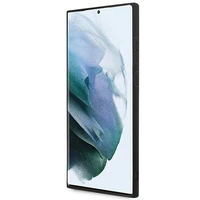 Guess 4G Lielā Metāla Logotipa Viedtālruņa apvalks Samsung Galaxy S24 Ultra - melns