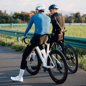 Rockbros YDCK012-1 Long Fleece Bib Tights with Pad Size S - Black