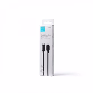 Joyroom Long-Lasting Series A9 USB-C / USB-C PD QC kabelis 60W 3A 1m - melns